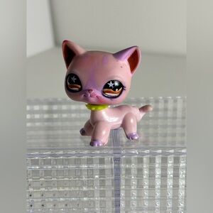 Vintage Littlest Pet Shop Purple Lavender Shorthair Cat